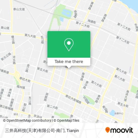 三井高科技(天津)有限公司-南门 map