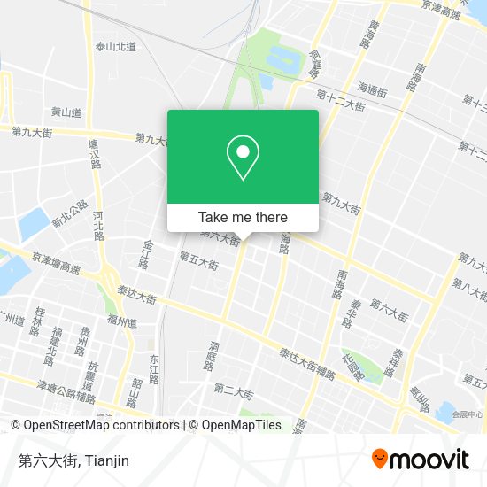 第六大街 map