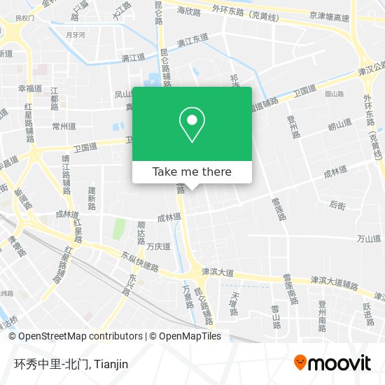 环秀中里-北门 map