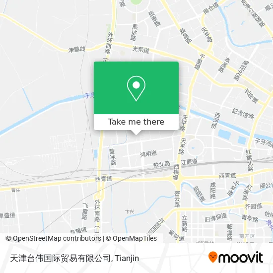 天津台伟国际贸易有限公司 map