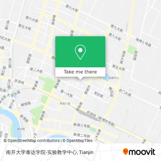 南开大学泰达学院-实验教学中心 map