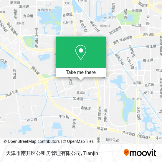 天津市南开区公租房管理有限公司 map