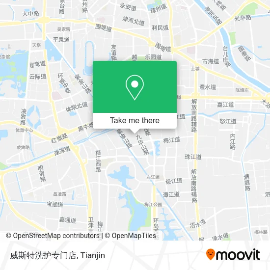 威斯特洗护专门店 map