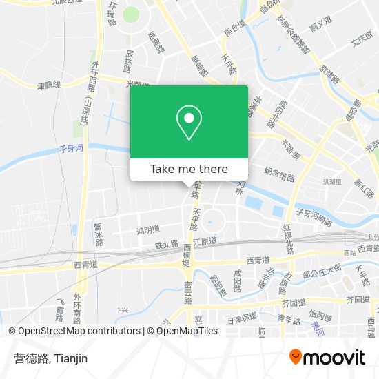 营德路 map