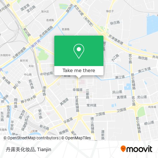 丹露美化妆品 map