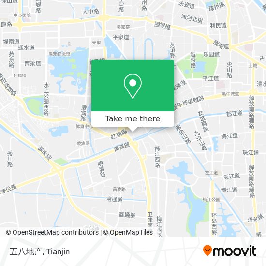 五八地产 map