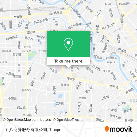 五八商务服务有限公司 map