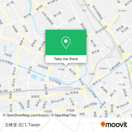 五峰里-北门 map