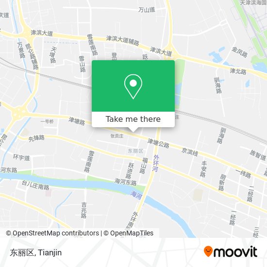 东丽区 map
