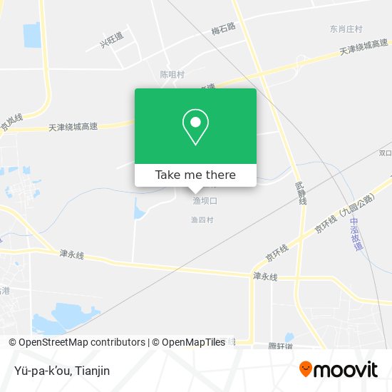 Yü-pa-k’ou map