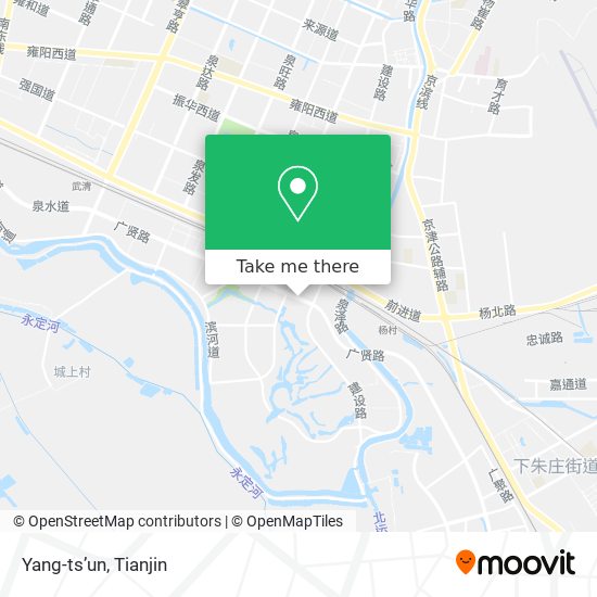 Yang-ts’un map