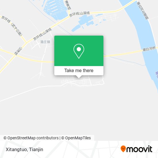 Xitangtuo map