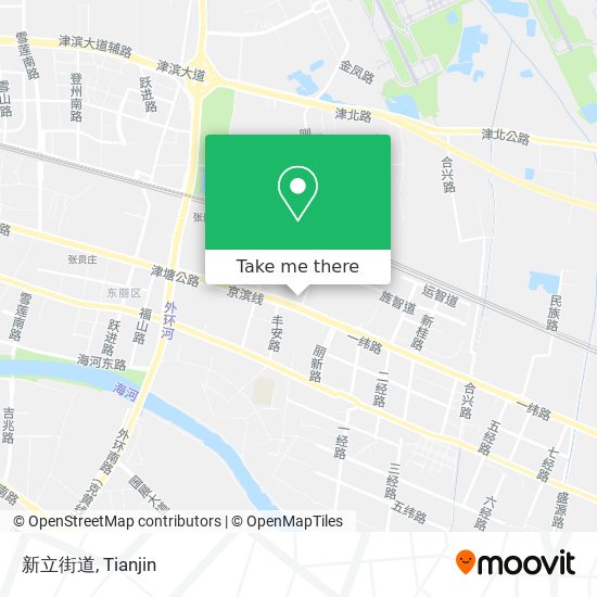 新立街道 map