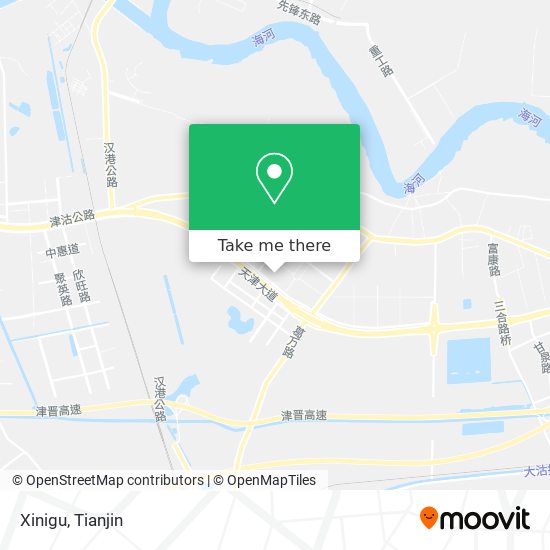 Xinigu map
