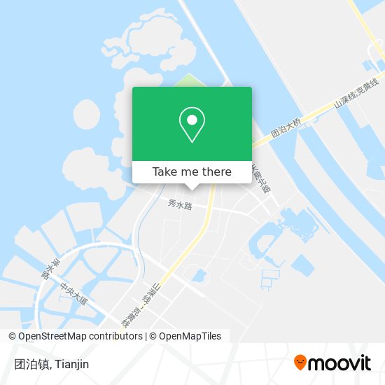 团泊镇 map