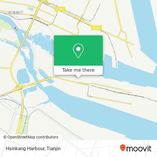 Hsinkang Harbour map