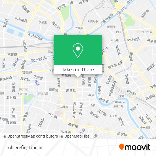 Tchien-ťin map