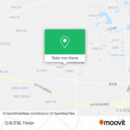 石各庄镇 map