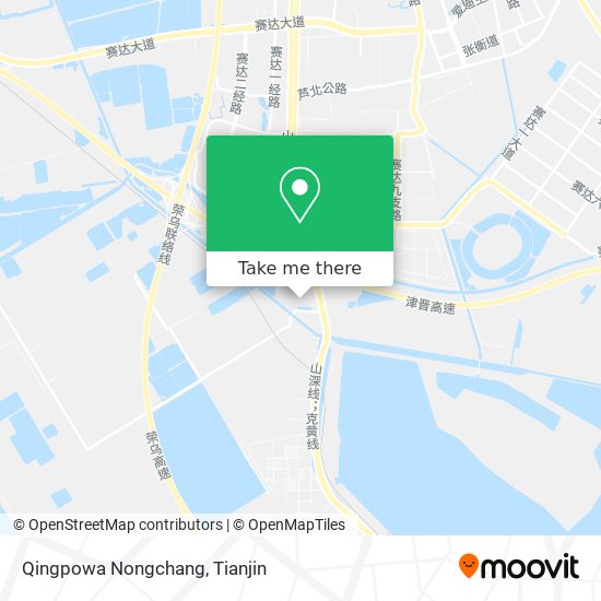 Qingpowa Nongchang map