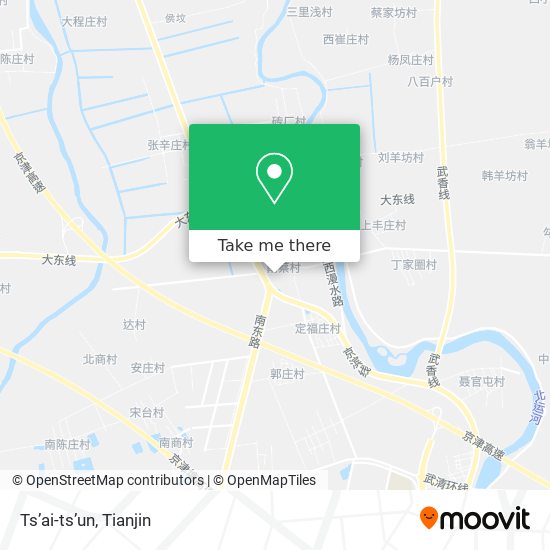 Ts’ai-ts’un map