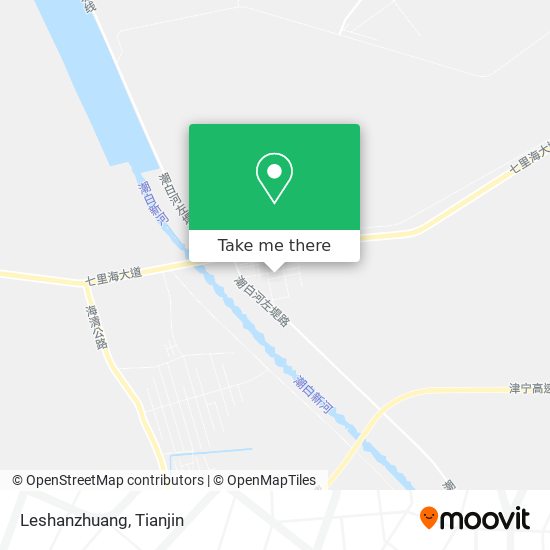 Leshanzhuang map