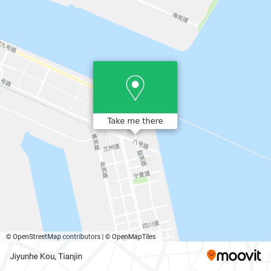 Jiyunhe Kou map
