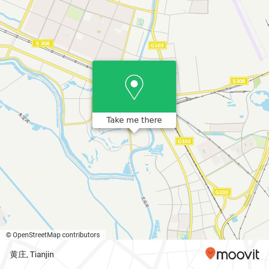 黄庄 map