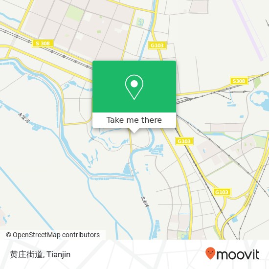 黄庄街道 map