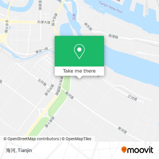 海河 map