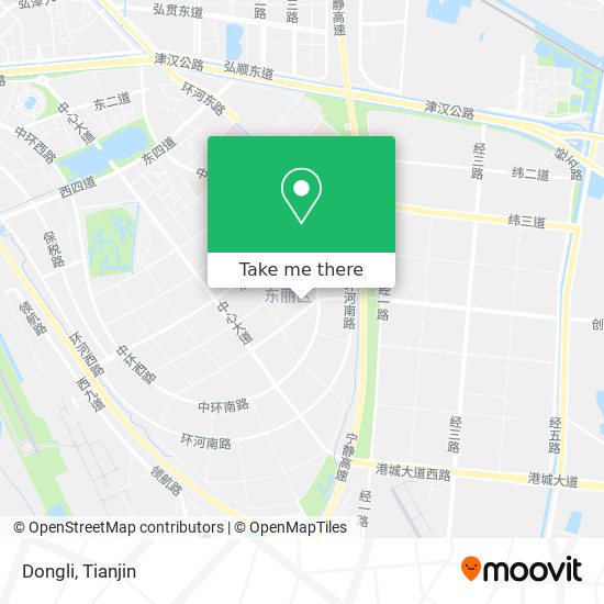 Dongli map