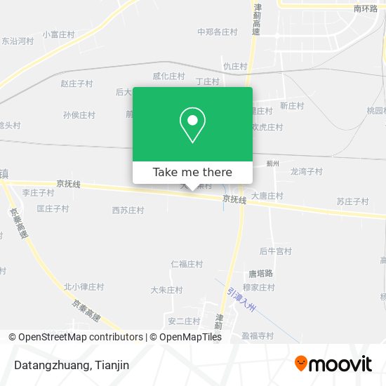 Datangzhuang map