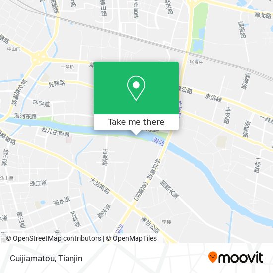 Cuijiamatou map
