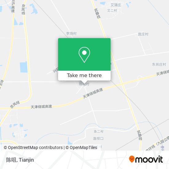 陈咀 map
