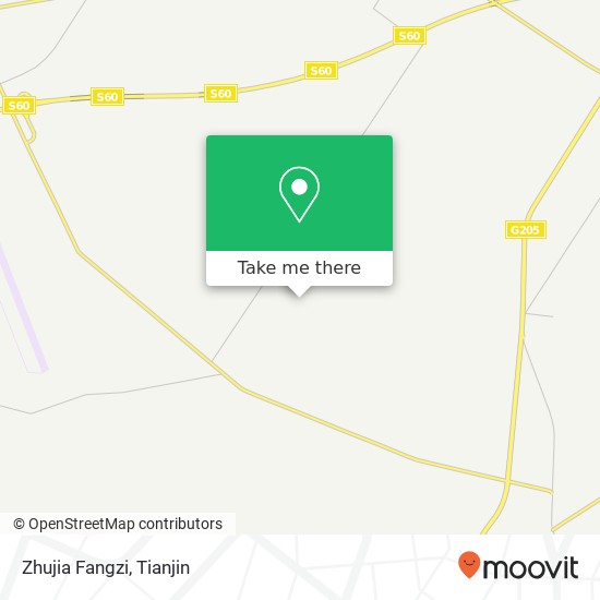 Zhujia Fangzi map