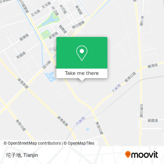 坨子地 map