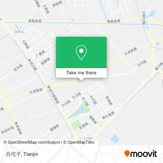吕坨子 map