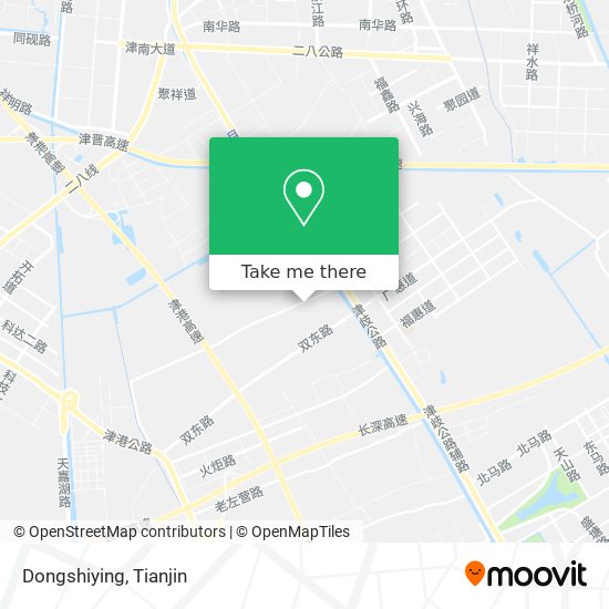 Dongshiying map