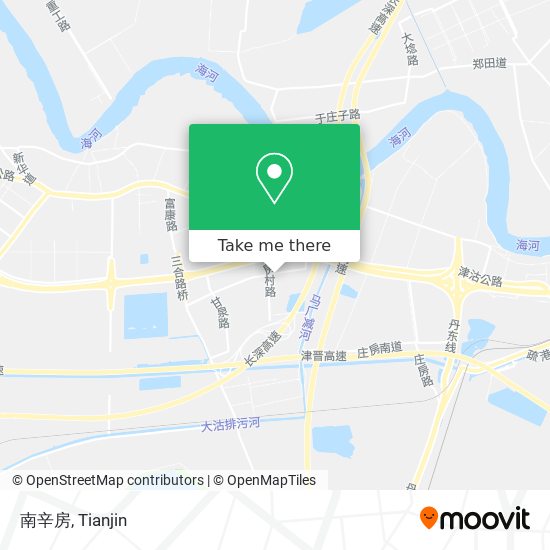 南辛房 map