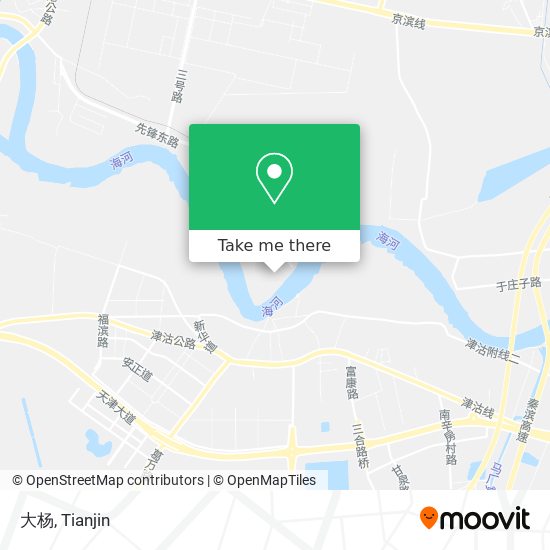 大杨 map