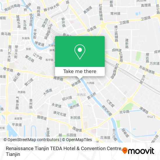 Renaissance Tianjin TEDA Hotel & Convention Centre map