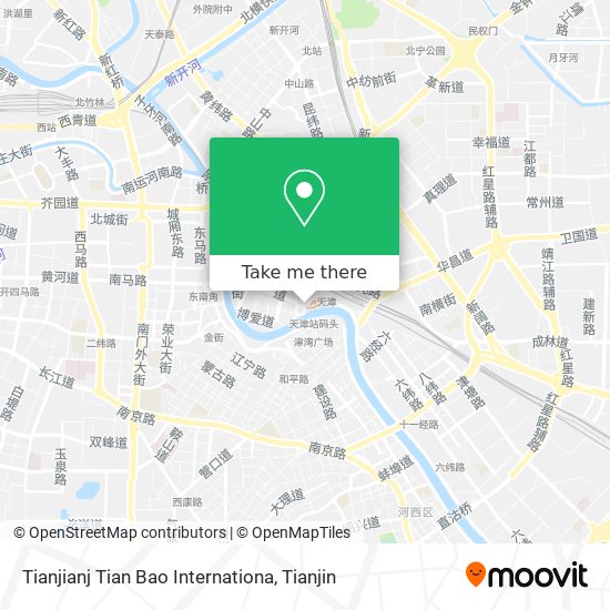 Tianjianj Tian Bao Internationa map