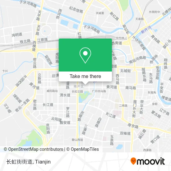 长虹街街道 map