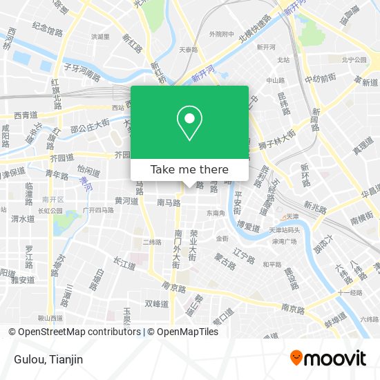 Gulou map