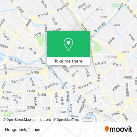 Hongshunli map