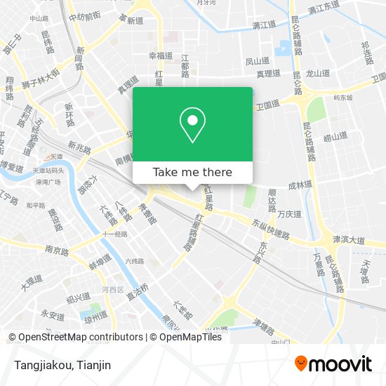 Tangjiakou map