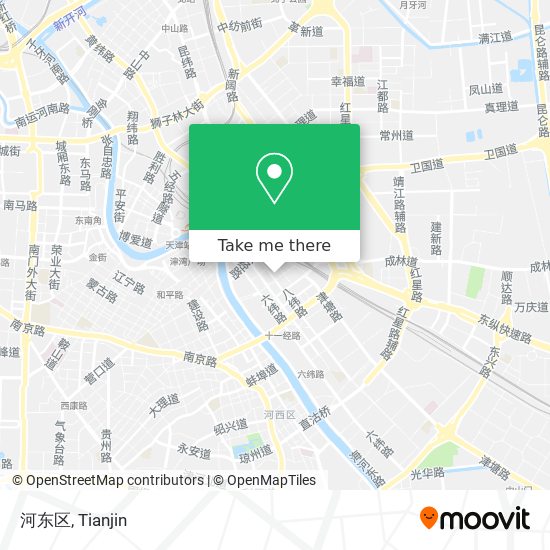 河东区 map