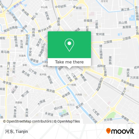 河东 map