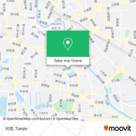 河西 map