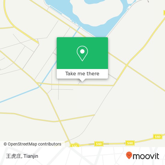 王虎庄 map