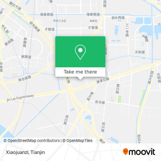 Xiaojuanzi map